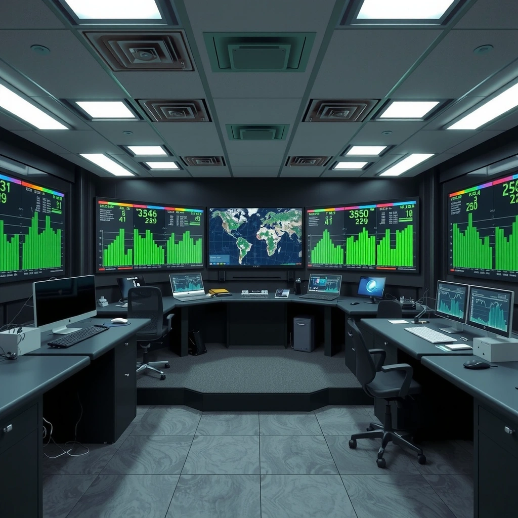 Interfaz de monitoreo de energía