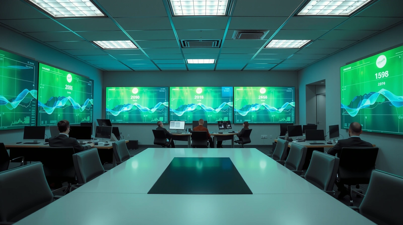 Centro de control y análisis de datos energéticos